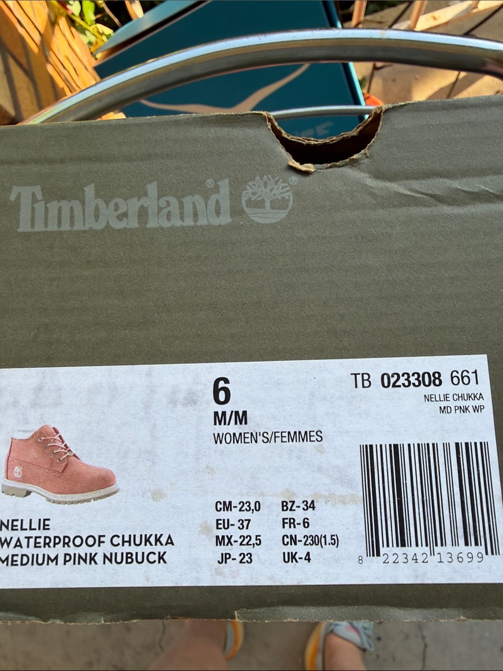 Timberland Pink Boots size 6 - Picture 5 of 7